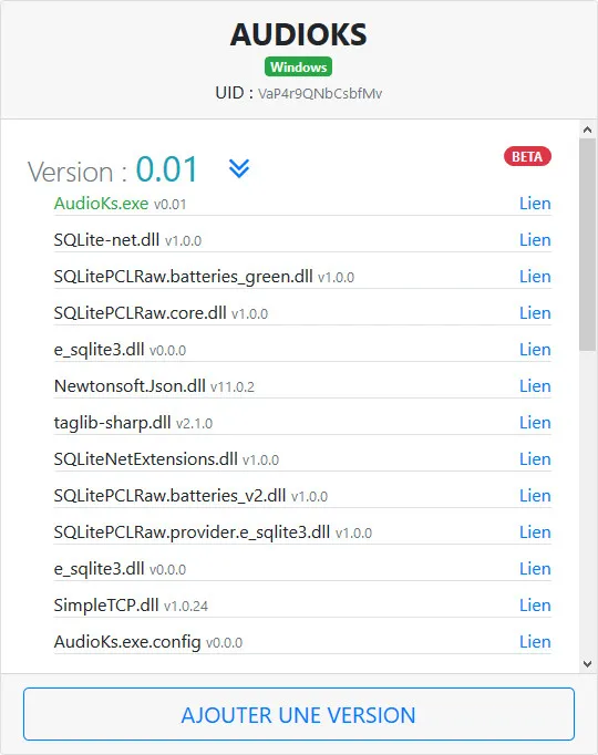 Administration admin-app-files