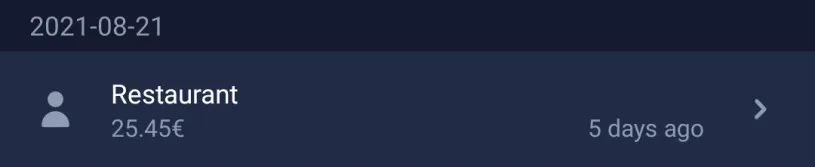 Exemple expenseeve-expense